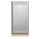 Porte de Douche Rétractable - 65" haut ( jusqu'à 36" large) - BLANCHE