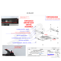 Base Pivotante - Volks ID BUZZ- Scopema