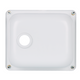 Lavabo ABS Blanc ou Noir - 14 7/8" x 12 3/4