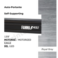 Auvent FIAMMA F45S-13.8 (400) Eagle Autoportant + Led