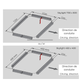 Skylight - Led - Double Wall Acrylic - 700 X 500