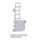 Tire Stand & Ladder - Driver Side - Ford Transit 2015+