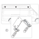 FIAMMA F45S Bracket - H3 Kit or FIBERGLASS ROOF