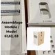 Service d'Assemblage -  Modèle  61, 62 & 63 - Van Der Moon