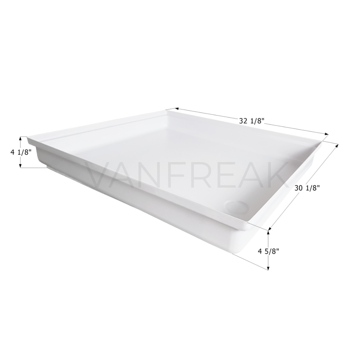 Acrylic Shower Base - 32 x 30 