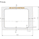 Fixed Glass - Left Central Panel 148 - 148ext