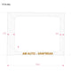 Fixed Glass - Right Central Panel 148 - 148ext 