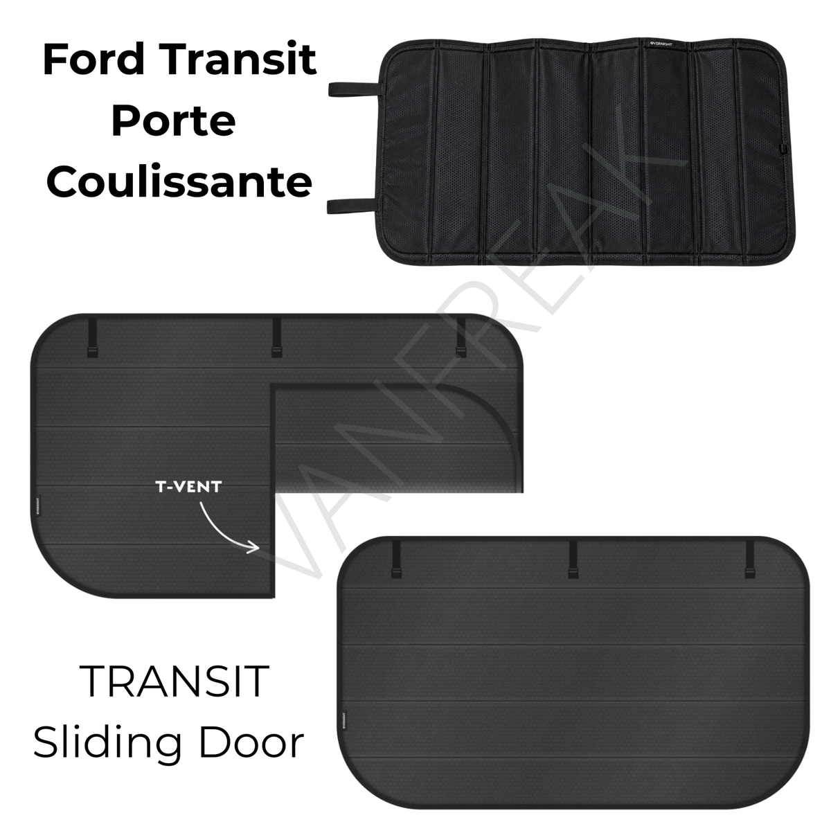 Window Cover - Insulation - TRANSIT Sliding Door