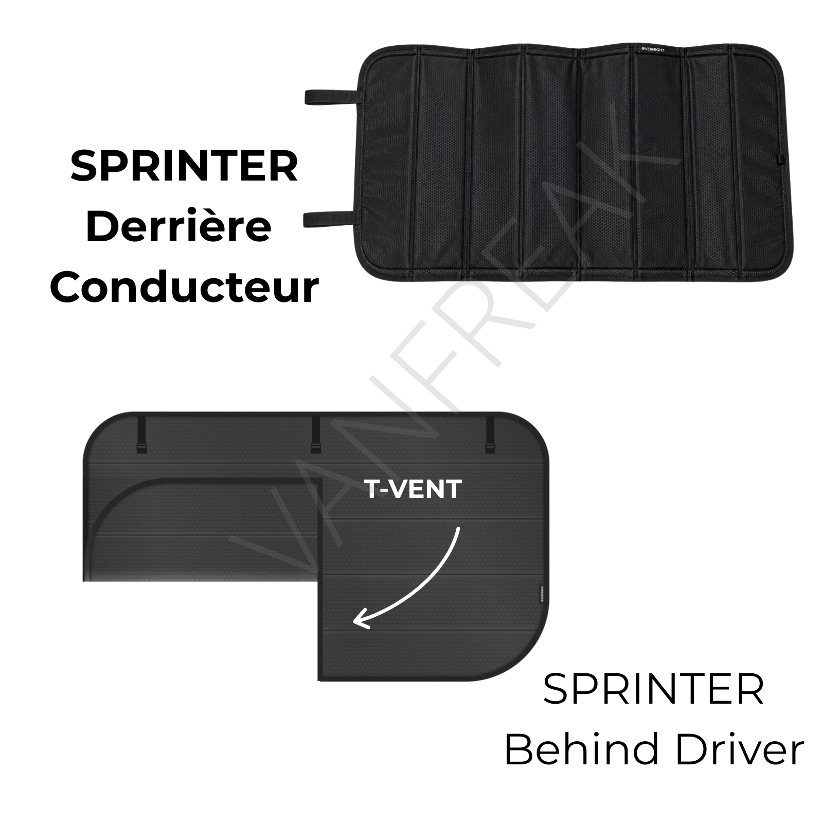 Window Cover - Insulation - Sprinter - Behind Driver – Sprinterfreak