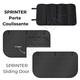 Window Cover - Insulation - Sprinter Sliding Door