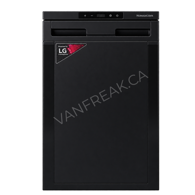 Réfrigérateur 83l - 2.9 pi cu - NOIR - 12V- COMPRESSEUR LG