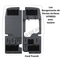 Rear Door Storage for FORD TRANSIT - HIGH RROF