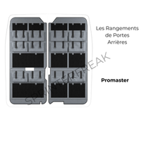 Rear Door Storage for Promaster