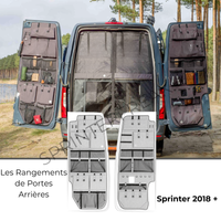 Rear Door Storage for Sprinter 907 (2018+)