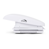 Air Fan Plus (14 x 14 )  Blanc opaque-Blanc BOITE OUVERTE